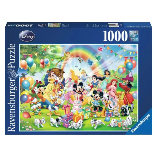 Ravensburger puzzel 1000 stukjes Disney Mickey is jarig